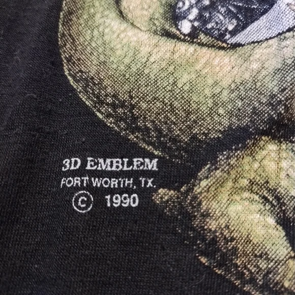 Vintage 1990 Harley Davidson T-shirt (Open To Offers)😊 - Picture 4 of 10